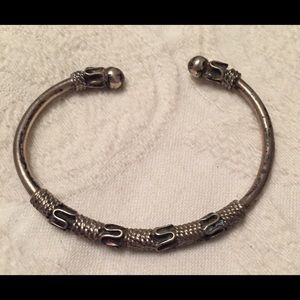 Silver bracelet